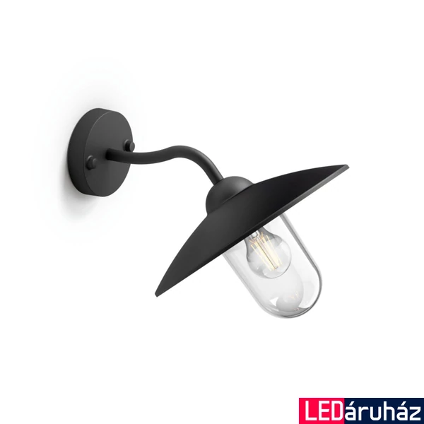 Philips Hammock kültéri fali lámpa, E27 foglalattal, max. 1x60W, 01643/30/PN
