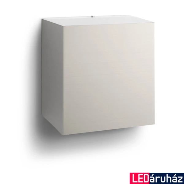 Philips Macaw kültéri falra szerelhető LED lámpa, inox, 1 x 3W, 270 lm, 2700K melegfehér, 173034716