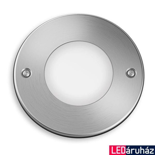 Philips Moss kültéri süllyesztett LED szpotlámpa, inox, 1 x 3W, 270 lm, 2700K meleg fehér, 173064716