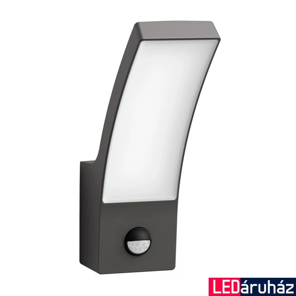 Philips Splay kültéri fali lámpa, mozgásérzékelővel, 2700K melegfehér, beépített LED, 12W, 1100 lm, 8719514417717