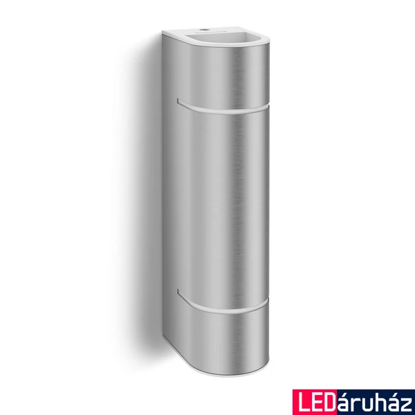 Philips Sunset kültéri falra szerelhető LED lámpa, inox, 2x1W, 200 lm, 2700K melegfehér, 173124716