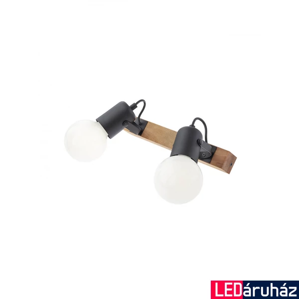 Fali lámpa, fekete, E27, Redo Smarterlight Taffi 01-2416