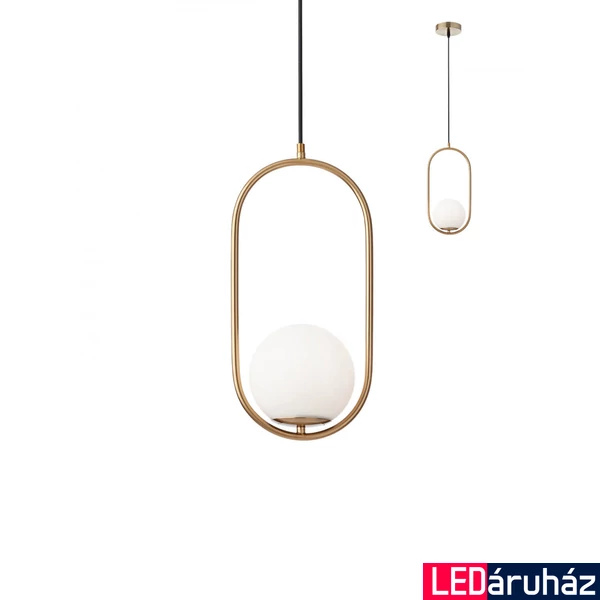 Függeszték, arany, E27, Redo Smarterlight Niva 01-2624