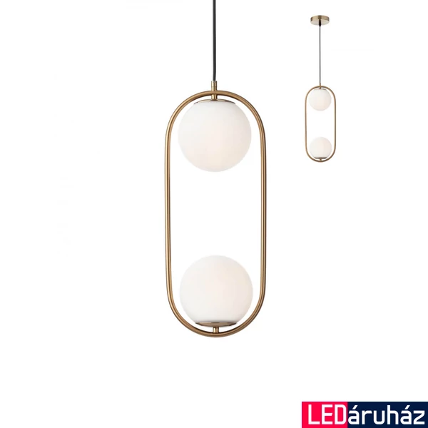 Függeszték, arany, E27, Redo Smarterlight Niva 01-2626