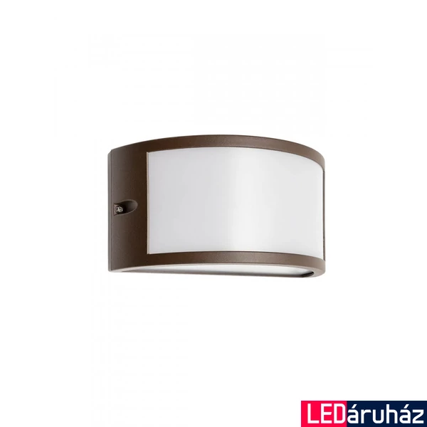Kültéri Fali lámpa, barna, 3000K melegfehér, beépített LED, 655 lm, Redo Smarterlight Asti 90186