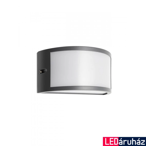 Kültéri Fali lámpa, fekete, 3000K melegfehér, beépített LED, 655 lm, Redo Smarterlight Asti 90185