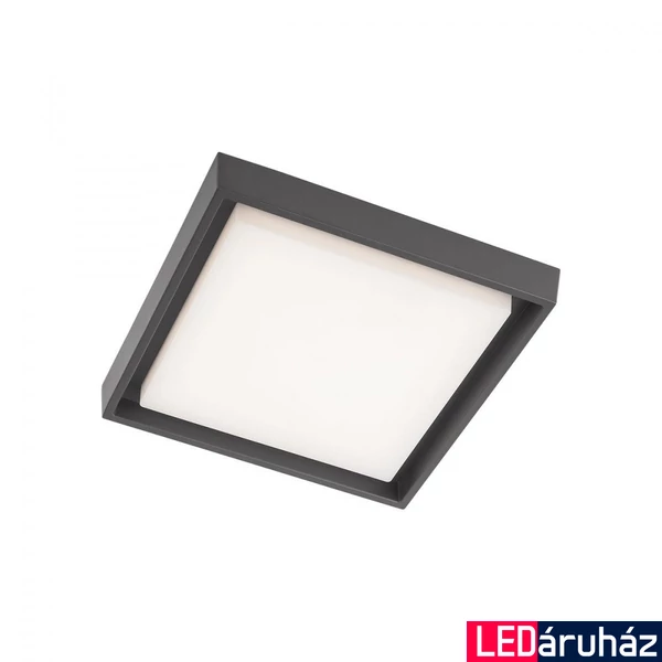Mennyezeti lámpa, antracitszürke, fehér, 3000K melegfehér, beépített LED, 1950 lm, Redo Bezel 9187