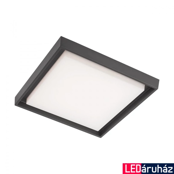 Mennyezeti lámpa, antracitszürke, fehér, 3000K melegfehér, beépített LED, 2550 lm, Redo Bezel 9190