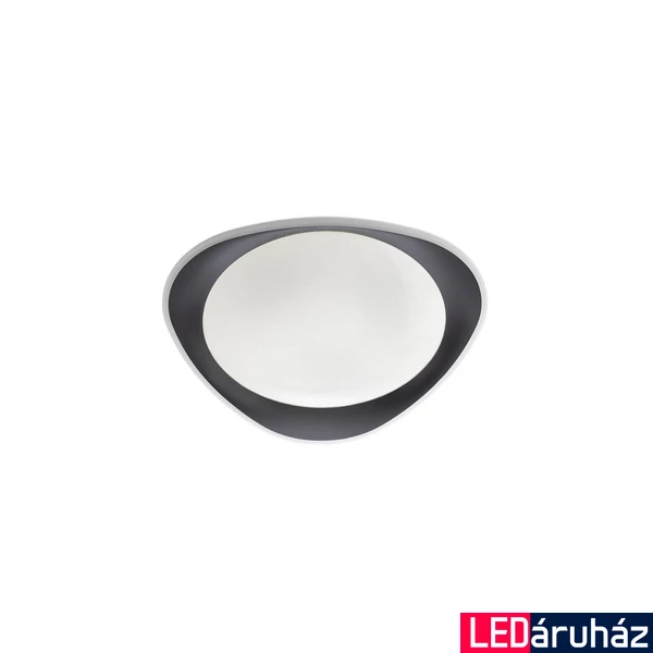 Mennyezeti lámpa, fekete, 4000K természetes fehér, beépített LED, 1488 lm, Redo Smarterlight Verena 05-922