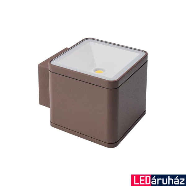 Kültéri Fali lámpa, barna, 4000K természetes fehér, beépített LED, 1170 lm, Redo Beta 9068
