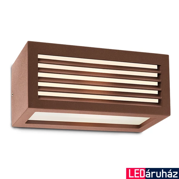 Kültéri Fali lámpa, barna, E27, Redo Brick 9899