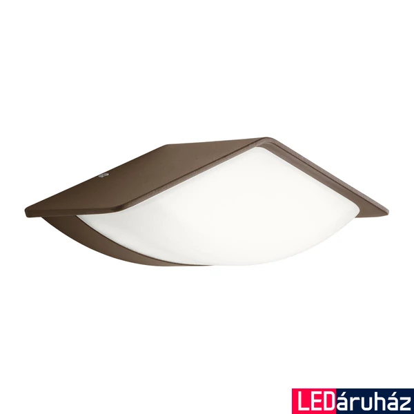 Kültéri Fali lámpa, barna, 3000K melegfehér, beépített LED, 576 lm, Redo Chalet 90002
