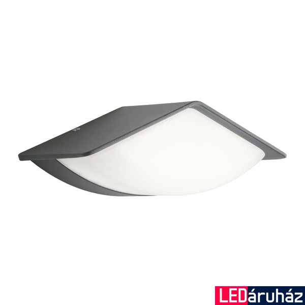Kültéri Fali lámpa, szürke, 3000K melegfehér, beépített LED, 576 lm, Redo Chalet 90001