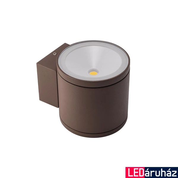 Kültéri Fali lámpa, barna, 4000K természetes fehér, beépített LED, 1170 lm, Redo Eta 9593