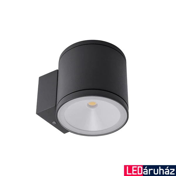 Kültéri Fali lámpa, szürke, 3000K melegfehér, beépített LED, 580 lm, Redo Eta 9594