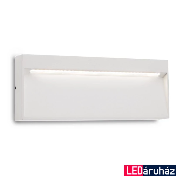 Kültéri Fali lámpa, fehér, 3000K melegfehér, beépített LED, 320 lm, Redo Even 9152