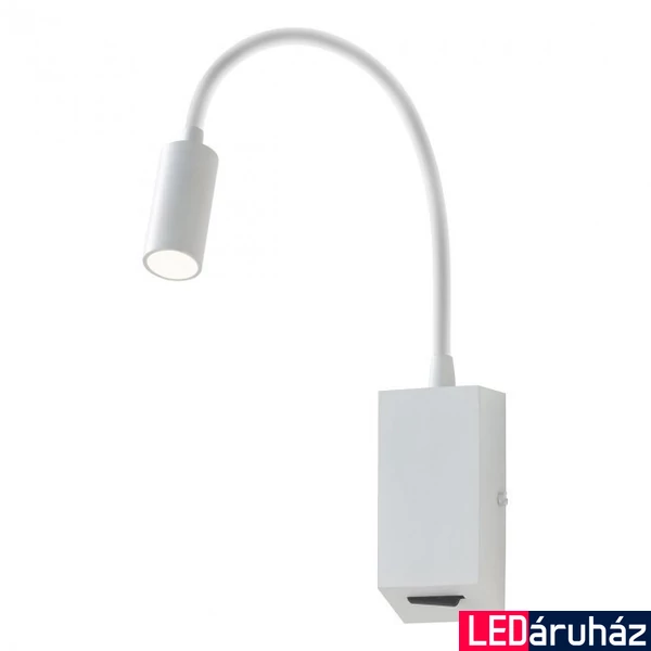Fali lámpa, fehér, 3000K melegfehér, beépített LED, 315 lm, Redo Hello 01-1193