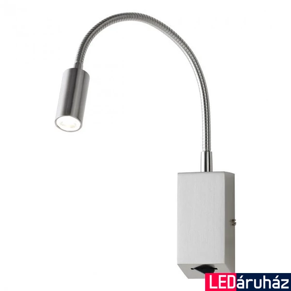 Fali lámpa, króm, 3000K melegfehér, beépített LED, 315 lm, Redo Hello 01-1195