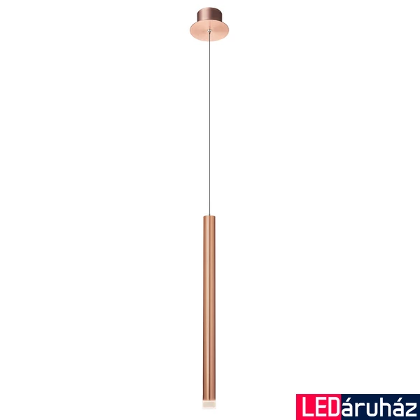 1 ágú függeszték, rosegold, 3000K melegfehér, beépített LED, 272 lm, Redo Madison 01-2044