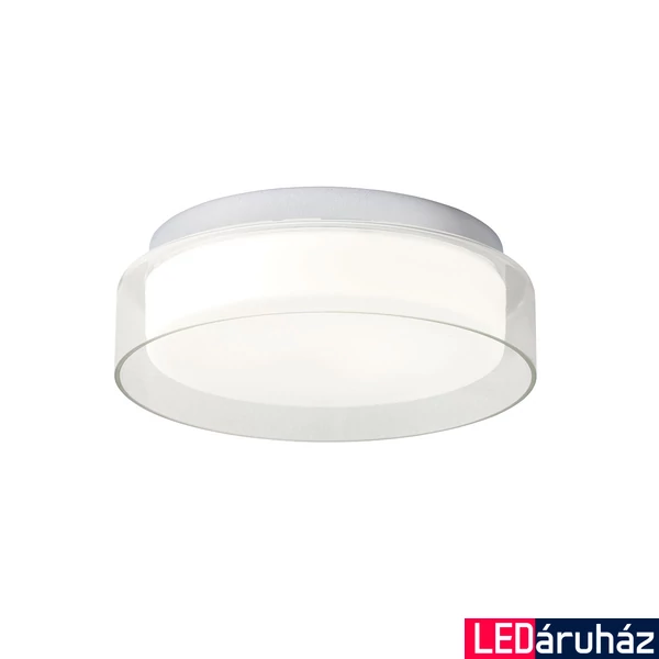 Mennyezeti lámpa, átlátszó, 3000K melegfehér, beépített LED, 1000 lm, Redo Naji 01-1454