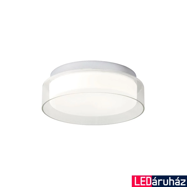 Mennyezeti lámpa, átlátszó, 3000K melegfehér, beépített LED, 750 lm, Redo Naji 01-1453