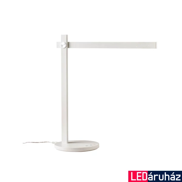 Asztali lámpa, fehér, 3000K-6500K szabályozható, beépített LED, 465 lm, Redo Omeo 01-2212
