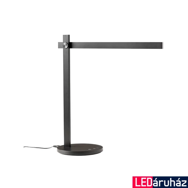 Asztali lámpa, fekete, 3000K-6500K szabályozható, beépített LED, 465 lm, Redo Omeo 01-2213