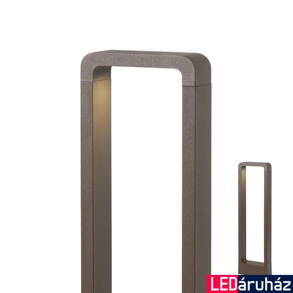 Kültéri Állólámpa, barna, 3000K melegfehér, beépített LED, 688 lm, Redo Radeon 90014