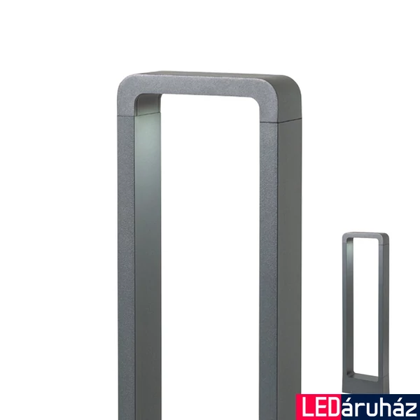 Kültéri Állólámpa, szürke, 3000K melegfehér, beépített LED, 688 lm, Redo Radeon 90013