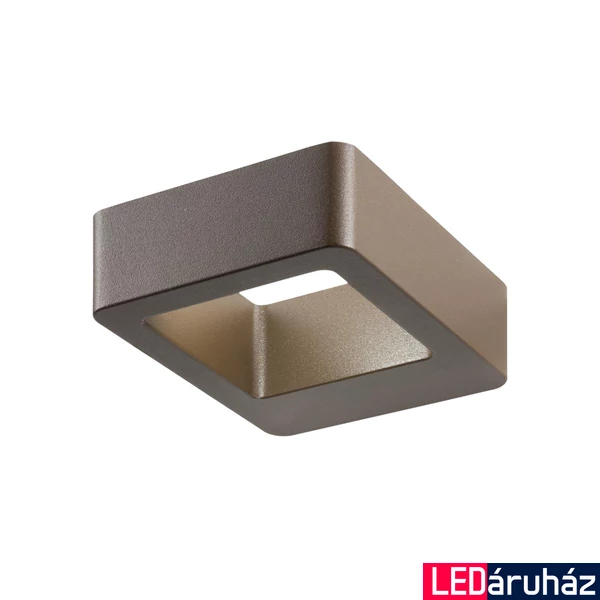 Kültéri Fali lámpa, barna, 3000K melegfehér, beépített LED, 408 lm, Redo Radeon 90012