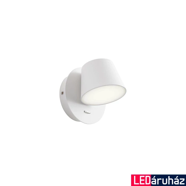 Fali lámpa, fehér, 3000K melegfehér, beépített LED, 768 lm, Redo Shaker 01-1738