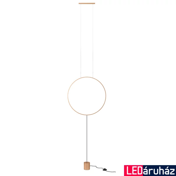 Állólámpa, arany, 3000K melegfehér, beépített LED, 1242 lm, Redo Slick 01-2196