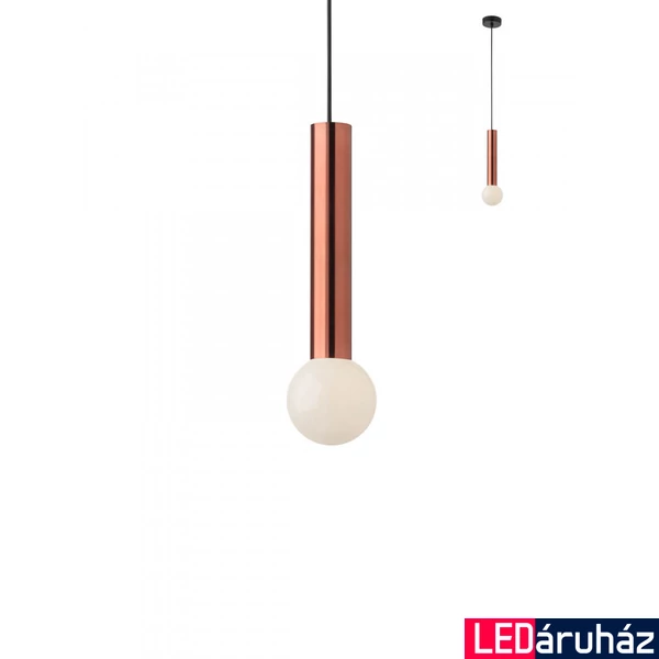 1 ágú függeszték, réz, E27, Redo Smarterlight Gossip 01-1661
