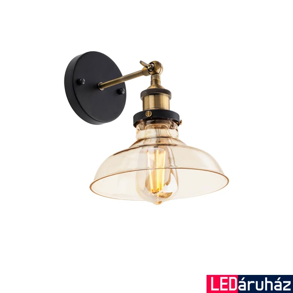 Fali lámpa, bronz, E27, Redo Smarterlight Saville 01-1026