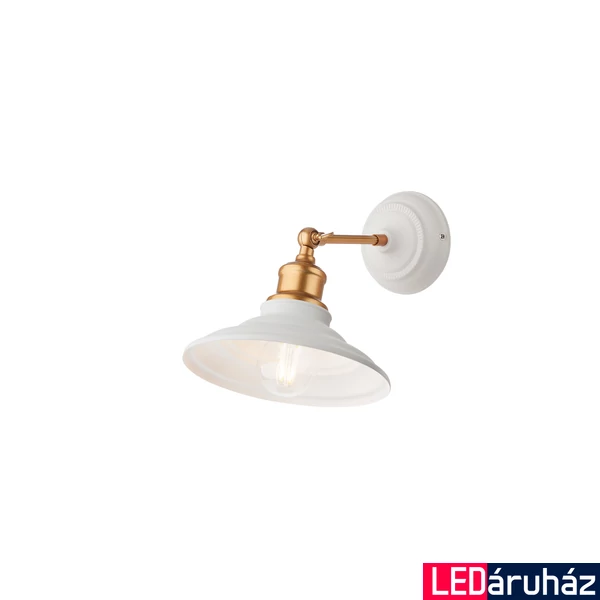 Fali lámpa, fehér, E27, Redo Smarterlight Spinner 01-1290