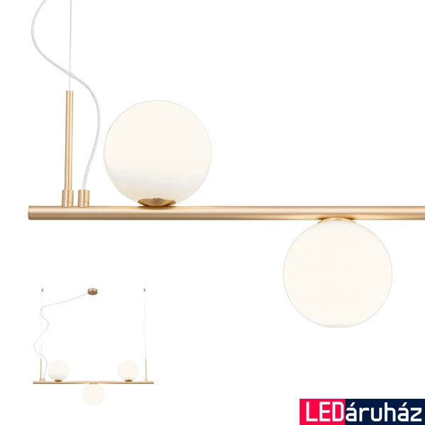 Több ágú függeszték, réz, E14, Redo Talis 01-1634