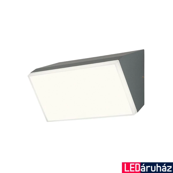 Kültéri Fali lámpa, szürke, 4000K természetes fehér, beépített LED, 1197 lm, Redo Tokyo 90016