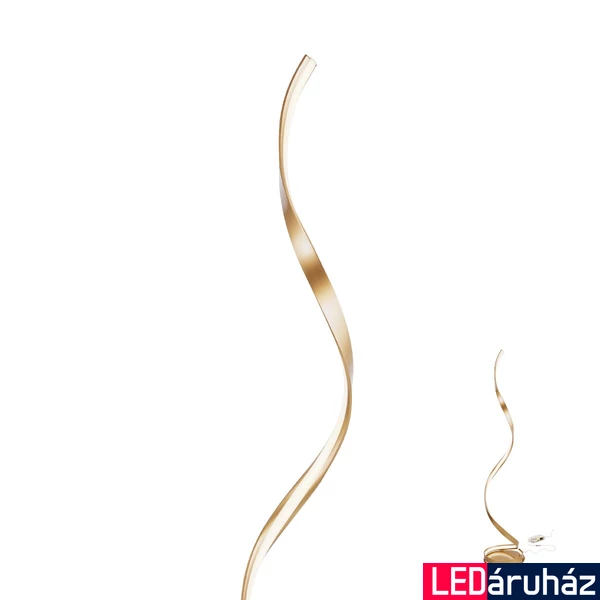 Állólámpa, bronz, 3000K melegfehér, beépített LED, 3300 lm, Redo Torsion 01-1798
