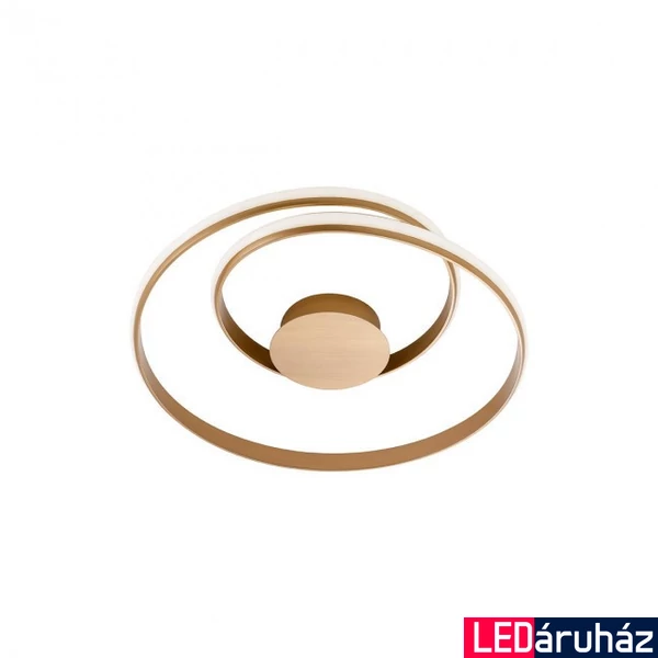 Mennyezeti lámpa, bronz, 4000K természetes fehér, beépített LED, 3498 lm, Redo Torsion 01-1887