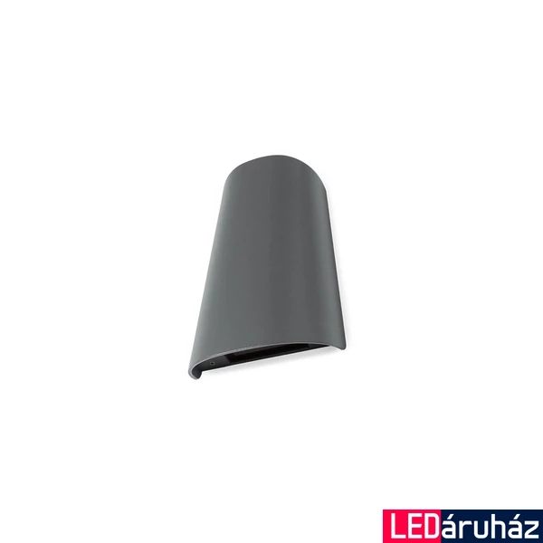 Kültéri Fali lámpa, szürke, 3000K melegfehér, beépített LED, 390 lm, Redo Twill 9535