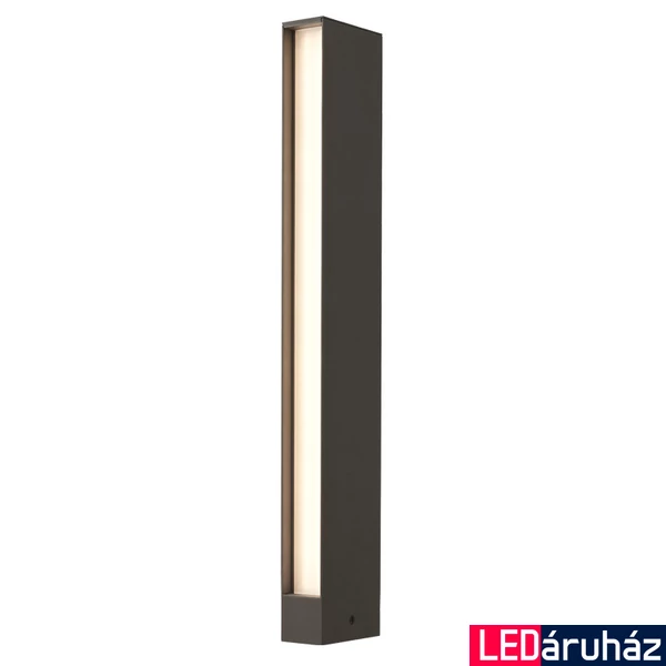 Kültéri Állólámpa, szürke, 3000K melegfehér, beépített LED, 1000 lm, Redo Twin 9463
