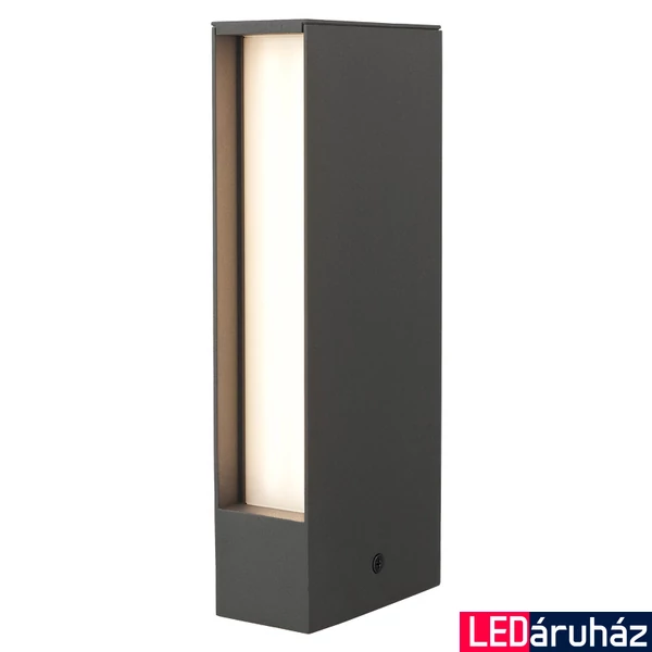 Kültéri Állólámpa, szürke, 3000K melegfehér, beépített LED, 400 lm, Redo Twin 9462