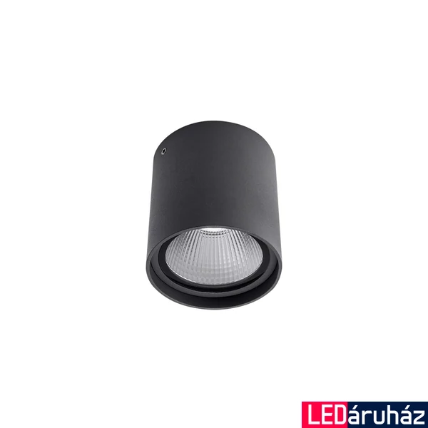 Kültéri Mennyezeti lámpa, szürke, 4000K természetes fehér, beépített LED, 1778 lm, Redo Xia 90030