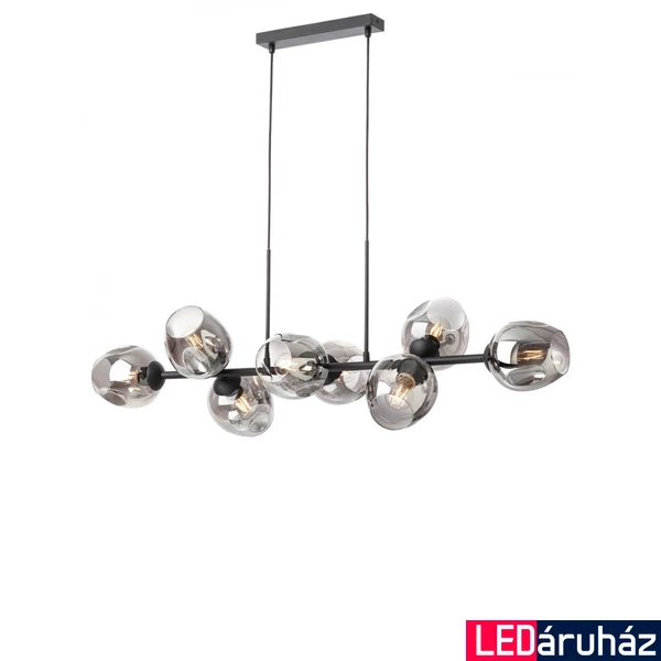 Több ágú függeszték, fekete, E27, Redo Smarterlight Pierce 01-2622