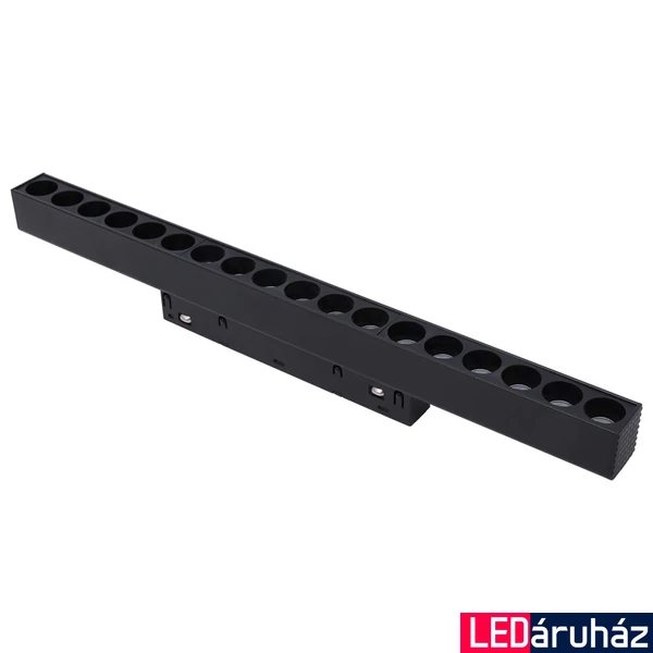 Ledium Magnetis Novara MG20 LED lineáris spot mágneeses sínhez, 33 cm, 18W, 1350 lm, 3000K/4000K/6000K, 48V