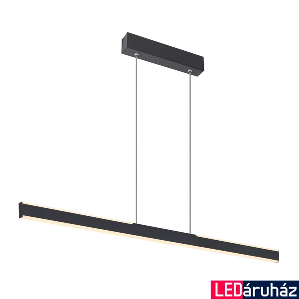 1 ágú függeszték, 104cm széles, 2700K/3000K CCT kapcsolóval, 1250 lm, CRI 90, SLV One Linear 1006185