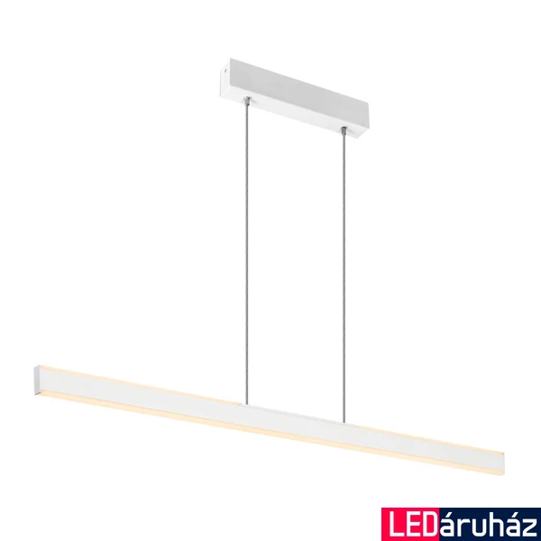 1 ágú függeszték, 104cm széles, 2700K/3000K CCT kapcsolóval, 1250 lm, CRI 90, SLV One Linear 1006186