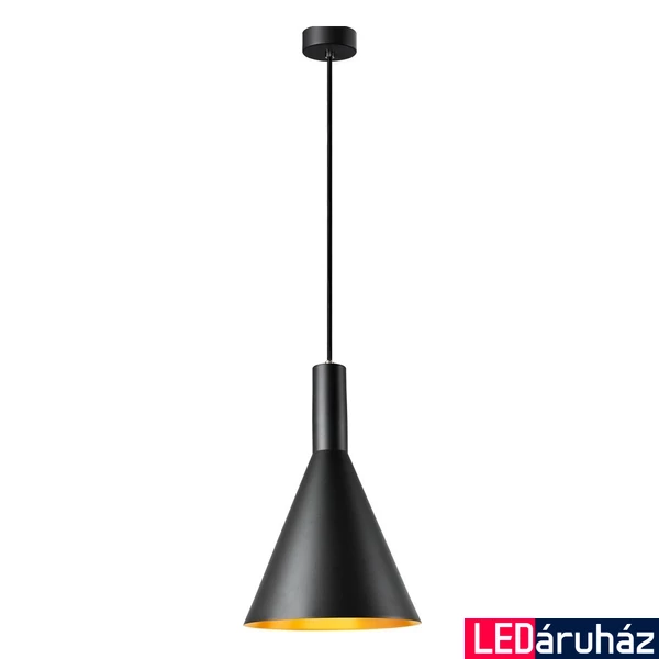 1 ágú függeszték, 28cm átmérő, arany, E27, SLV Phelia 1002950
