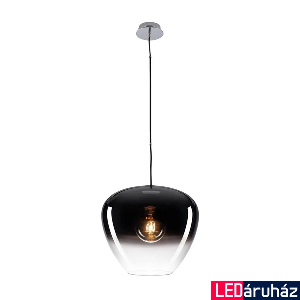 1 ágú függeszték, 40cm átmérő, króm, E27, SLV Pantilo Convex 1003444