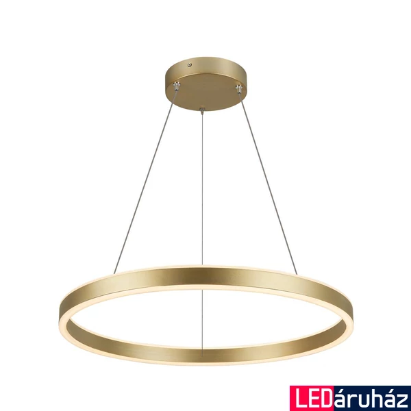 1 ágú függeszték, 60cm átmérő, lefelé és felfelé világít, 2700K/3000K CCT kapcsolóval, 820 lm, CRI 90, 130°, SLV One 60 1005177